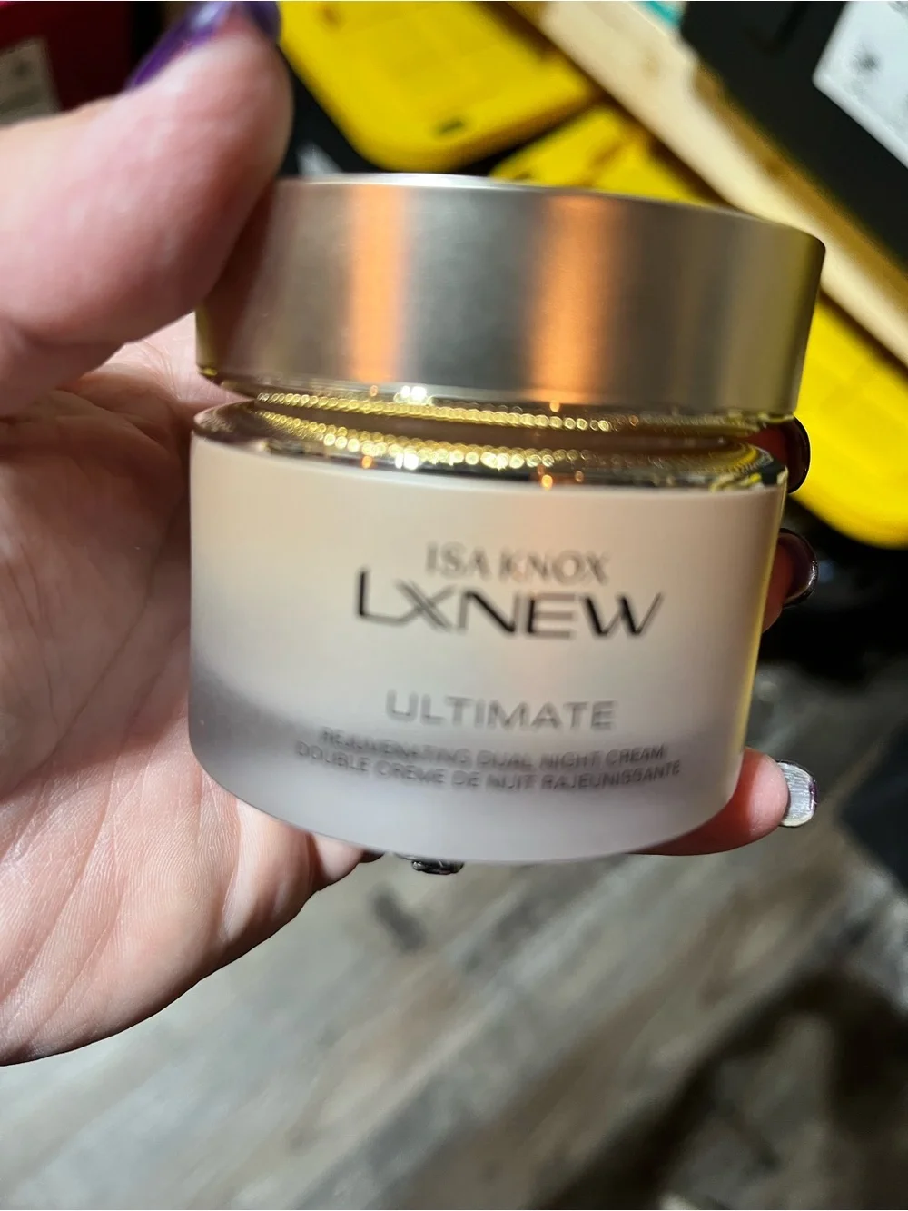 Avon Isa Knox LXNEW Ultimate Rejuvenating Dual Night Cream .85+0.85 fl oz 2 jars